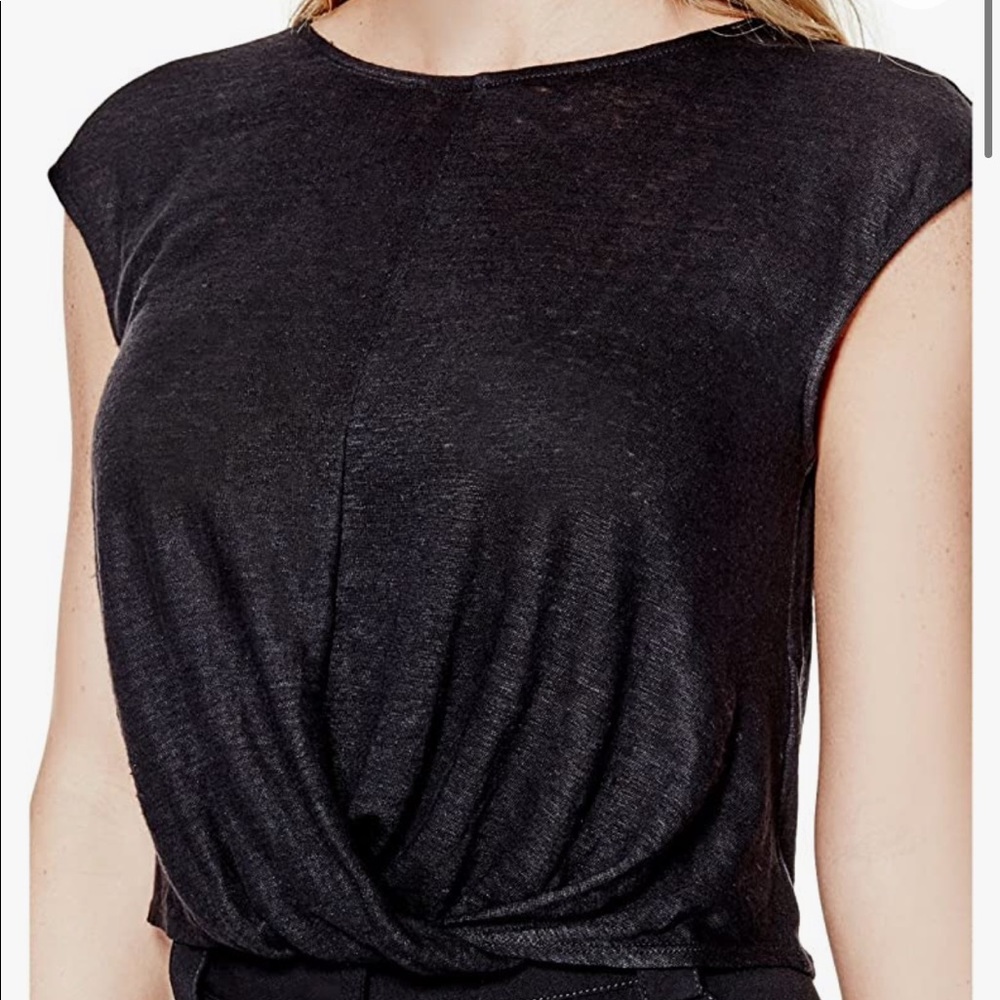 Guess twist front top